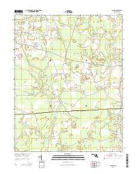 Wango Maryland Historical topographic map, 1:24000 scale, 7.5 X 7.5 Minute, Year 2014