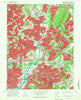 Washington East District of Columbia Historical topographic map, 1:24000 scale, 7.5 X 7.5 Minute, Year 1965
