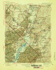 Washington East District of Columbia Historical topographic map, 1:31680 scale, 7.5 X 7.5 Minute, Year 1945