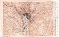 Washington Maryland Historical topographic map, 1:62500 scale, 15 X 15 Minute, Year 1900