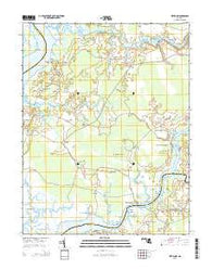 Wetipquin Maryland Historical topographic map, 1:24000 scale, 7.5 X 7.5 Minute, Year 2014