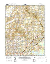 White Marsh Maryland Historical topographic map, 1:24000 scale, 7.5 X 7.5 Minute, Year 2014