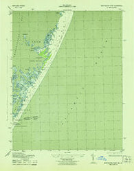 Whittington Point Maryland Historical topographic map, 1:31680 scale, 7.5 X 7.5 Minute, Year 1943