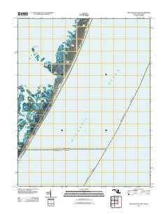 Whittington Point Maryland Historical topographic map, 1:24000 scale, 7.5 X 7.5 Minute, Year 2011