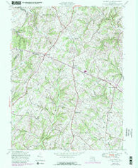 Winfield Maryland Historical topographic map, 1:24000 scale, 7.5 X 7.5 Minute, Year 1950