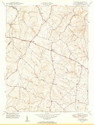 Winfield Maryland Historical topographic map, 1:24000 scale, 7.5 X 7.5 Minute, Year 1950