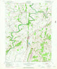 Woodsboro Maryland Historical topographic map, 1:24000 scale, 7.5 X 7.5 Minute, Year 1953
