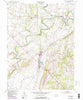 Woodsboro Maryland Historical topographic map, 1:24000 scale, 7.5 X 7.5 Minute, Year 1953