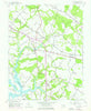 Wye Mills Maryland Historical topographic map, 1:24000 scale, 7.5 X 7.5 Minute, Year 1942