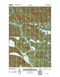 Abol Pond Maine Historical topographic map, 1:24000 scale, 7.5 X 7.5 Minute, Year 2011
