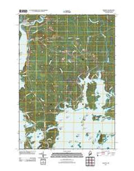 Addison Maine Historical topographic map, 1:24000 scale, 7.5 X 7.5 Minute, Year 2011