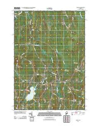 Albion Maine Historical topographic map, 1:24000 scale, 7.5 X 7.5 Minute, Year 2011