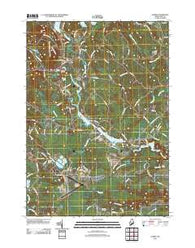 Alfred Maine Historical topographic map, 1:24000 scale, 7.5 X 7.5 Minute, Year 2011