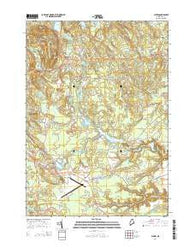 Alfred Maine Current topographic map, 1:24000 scale, 7.5 X 7.5 Minute, Year 2014