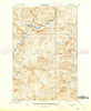 Allagash Falls Maine Historical topographic map, 1:62500 scale, 15 X 15 Minute, Year 1935