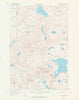Allagash Lake Maine Historical topographic map, 1:62500 scale, 15 X 15 Minute, Year 1961