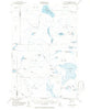 Allagash Lake Maine Historical topographic map, 1:62500 scale, 15 X 15 Minute, Year 1954