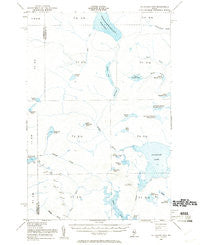 Allagash Lake Maine Historical topographic map, 1:62500 scale, 15 X 15 Minute, Year 1954
