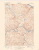 Allagash Maine Historical topographic map, 1:62500 scale, 15 X 15 Minute, Year 1930