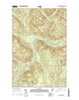 Allagash Falls Maine Current topographic map, 1:24000 scale, 7.5 X 7.5 Minute, Year 2014