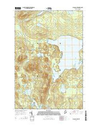 Allagash Lake Maine Current topographic map, 1:24000 scale, 7.5 X 7.5 Minute, Year 2014