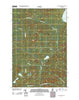 Allagash Pond Maine Historical topographic map, 1:24000 scale, 7.5 X 7.5 Minute, Year 2011