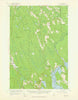 Amity Maine Historical topographic map, 1:62500 scale, 15 X 15 Minute, Year 1958