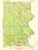 Amity Maine Historical topographic map, 1:62500 scale, 15 X 15 Minute, Year 1941