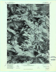 Andover Maine Historical topographic map, 1:24000 scale, 7.5 X 7.5 Minute, Year 1977