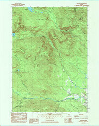 Andover Maine Historical topographic map, 1:24000 scale, 7.5 X 7.5 Minute, Year 1984