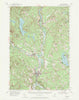 Anson Maine Historical topographic map, 1:62500 scale, 15 X 15 Minute, Year 1955