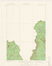 Arnold Pond Maine Historical topographic map, 1:62500 scale, 15 X 15 Minute, Year 1932