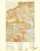 Attean Maine Historical topographic map, 1:50000 scale, 15 X 15 Minute, Year 1950