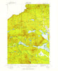 Attean Maine Historical topographic map, 1:62500 scale, 15 X 15 Minute, Year 1925