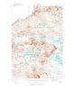 Attean Maine Historical topographic map, 1:62500 scale, 15 X 15 Minute, Year 1923