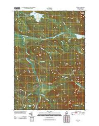 B Pond Maine Historical topographic map, 1:24000 scale, 7.5 X 7.5 Minute, Year 2011