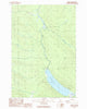 Baker Lake Maine Historical topographic map, 1:24000 scale, 7.5 X 7.5 Minute, Year 1989