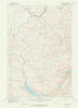 Baker Lake Maine Historical topographic map, 1:62500 scale, 15 X 15 Minute, Year 1962
