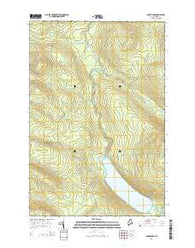 Baker Lake Maine Current topographic map, 1:24000 scale, 7.5 X 7.5 Minute, Year 2014