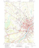 Bangor Maine Historical topographic map, 1:24000 scale, 7.5 X 7.5 Minute, Year 1978