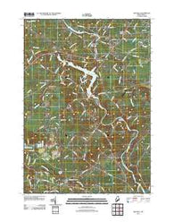 Bar Mills Maine Historical topographic map, 1:24000 scale, 7.5 X 7.5 Minute, Year 2011