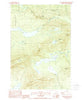 Barren Mountain East Maine Historical topographic map, 1:24000 scale, 7.5 X 7.5 Minute, Year 1988