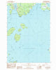 Bass Harbor Maine Historical topographic map, 1:24000 scale, 7.5 X 7.5 Minute, Year 1983
