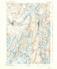 Bath Maine Historical topographic map, 1:62500 scale, 15 X 15 Minute, Year 1894