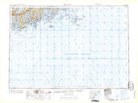 Bath Maine Historical topographic map, 1:250000 scale, 1 X 2 Degree, Year 1965