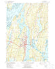 Bath Maine Historical topographic map, 1:24000 scale, 7.5 X 7.5 Minute, Year 1980