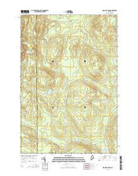 Bean Pot Pond Maine Current topographic map, 1:24000 scale, 7.5 X 7.5 Minute, Year 2014
