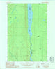 Beau Lake Maine Historical topographic map, 1:24000 scale, 7.5 X 7.5 Minute, Year 1987