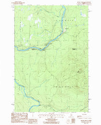 Beaver Pond SE Maine Historical topographic map, 1:24000 scale, 7.5 X 7.5 Minute, Year 1986