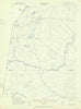Beaver Pond Maine Historical topographic map, 1:62500 scale, 15 X 15 Minute, Year 1955